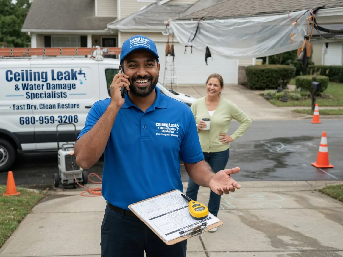 Ceiling Leak Cleanup Theresa, NY FAQs